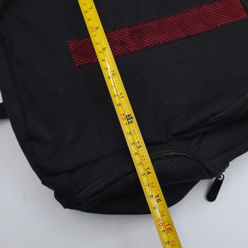 Air Jordan Jumpman Backpack Large Size Black with Red Jumpman Shoulder Straps - Picture 12 of 12